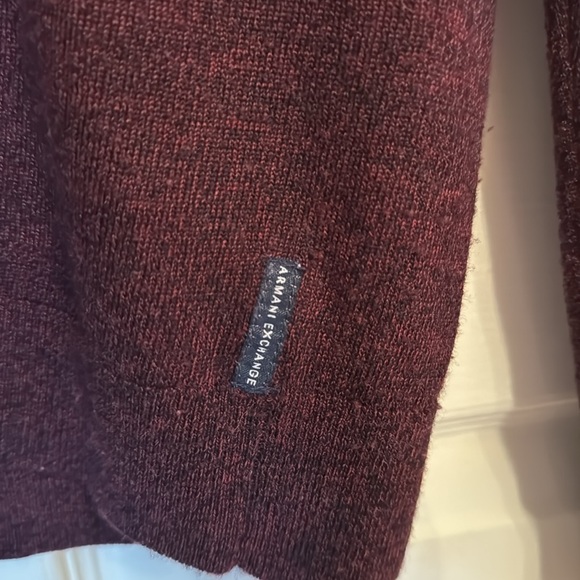 Armani Exchange Merlino Wool Men’s Sweater - Picture 3 of 5